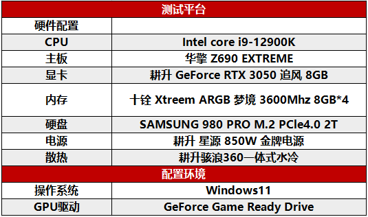 耕升GeForce RTX 3050追风评测 3A大作依旧能战值得玩家选择！