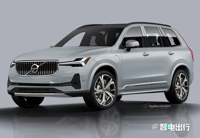 沃尔沃全新一代XC90曝光！车身尺寸加长，比宝马X5还大